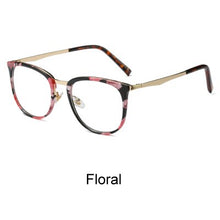 Load image into Gallery viewer, Ralferty 2023 Glasses Frame Women Clear Eyeglasses Frames For Optic Myopia Prescription Glasses oculos de grau F92128