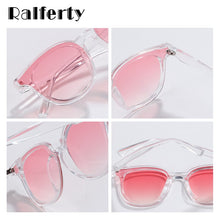 Load image into Gallery viewer, Ralferty Candy Color Sunglasses Women Men Square Sun Glasses Anti UV Cloud Shades Female Oculos W103
