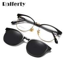 Load image into Gallery viewer, Ralferty Custom Prescription Sunglasses Women Magnet Sunshade Polarized Clip On Sun Glasses Eyeglasses Frame For Woman Z8025