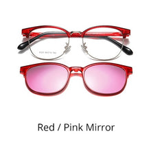 Load image into Gallery viewer, Ralferty Custom Prescription Sunglasses Women Magnet Sunshade Polarized Clip On Sun Glasses Eyeglasses Frame For Woman Z8025