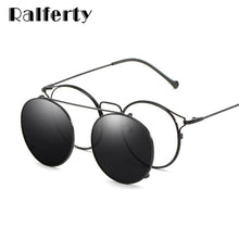 Load image into Gallery viewer, Ralferty Female Glasses Frames For Optical Lenses Woman Clip On Prescription Sunglasses Round Cat Eye Women&#39;S Sunglasses Z17102