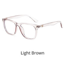 Load image into Gallery viewer, Ralferty Glasses Frame Anti Blue Light Computer Glasses Vintage Eyeglass Woman Oversize Square Grade Eyewear Men Optical W8971