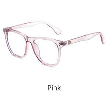 Load image into Gallery viewer, Ralferty Glasses Frame Anti Blue Light Computer Glasses Vintage Eyeglass Woman Oversize Square Grade Eyewear Men Optical W8971