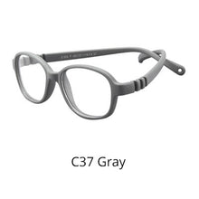 Carica l&#39;immagine nel visualizzatore di Gallery, Ralferty Ottica Occhiali Telaio Bambini Bambino Infrangibile TR90 Gel di silice Occhiali da vista con cordino Occhiali miopia Montature per occhiali K304 