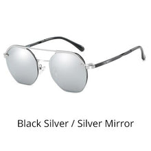 Load image into Gallery viewer, Ralferty Polygon Glasses Frame Magnetic Sunglass Clip On Eyeglasses Prescription Sunglasses Women Myopia Ladies 0 Degree Z8051