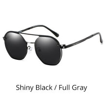 Load image into Gallery viewer, Ralferty Polygon Glasses Frame Magnetic Sunglass Clip On Eyeglasses Prescription Sunglasses Women Myopia Ladies 0 Degree Z8051