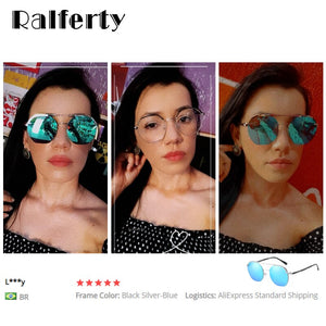 Ralferty Polygon Glasses Frame Magnetic Sunglass Clip On Eyeglasses Prescription Sunglasses Women Myopia Ladies 0 Degree Z8051