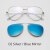 Ralferty Prescription Sunglasses Women Men Polarized Clip On Glasses Pilot Myopia Ladies Spectacle Frame 0 Degree Z17208