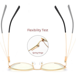 Ralferty Retro Glasses Women Anti Blue Light Decorative Cat Eye Female glasses Frame For Prescription Optic Myopia oculos F95721