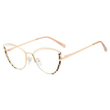 Load image into Gallery viewer, Ralferty Retro Glasses Women Anti Blue Light Decorative Cat Eye Female glasses Frame For Prescription Optic Myopia oculos F95721