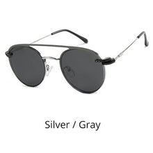 Load image into Gallery viewer, Ralferty Retro Round Sunglasses Women Polarized Magnet Clip On Sun Glasses For Women Female Prescription Oculos Black D062