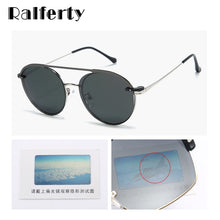 Load image into Gallery viewer, Ralferty Round Sunglasses Women 2023 Polarized Clip On Glasses Magnet Optic Myopia Prescription Sunglass oculos de grau D061