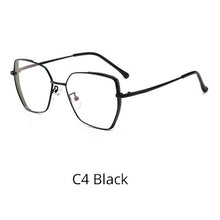 Carica l&#39;immagine nel visualizzatore di Gallery, Ralferty Trendy Blue Light Glasses Women  Crystal Irregular Decorative No Diopter Frames For Optical Lenses Woman D16008