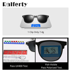 Ralferty Ultra-light Ultem Magnetic Sunglasses Sun Shade Car Polarized Clip On Sun Glasses 2 In 1 Prescription Sunglasses Z918
