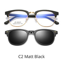 Load image into Gallery viewer, Ralferty Ultra-light Ultem Magnetic Sunglasses Sun Shade Car Polarized Clip On Sun Glasses 2 In 1 Prescription Sunglasses Z918