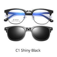 Load image into Gallery viewer, Ralferty Ultra-light Ultem Magnetic Sunglasses Sun Shade Car Polarized Clip On Sun Glasses 2 In 1 Prescription Sunglasses Z918