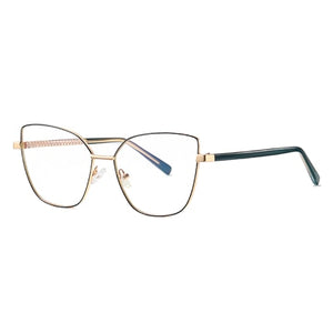 Ralferty Women's Glasses Anti Blue Computer Glasses Retro Cat Eye Frame For Myopia Prescription Glasses Eyeglasses oculos