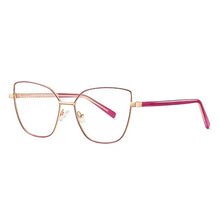 Load image into Gallery viewer, Ralferty Women&#39;s Glasses Anti Blue Computer Glasses Retro Cat Eye Frame For Myopia Prescription Glasses Eyeglasses oculos