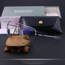 Load image into Gallery viewer, Randolph RE Photochromic Sunglasses Men Brand Designer Vintage American Army Military Sun Glasses Aviation Gafas De Sol Hombre