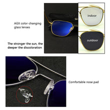 Load image into Gallery viewer, Randolph RE Photochromic Sunglasses Men Brand Designer Vintage American Army Military Sun Glasses Aviation Gafas De Sol Hombre