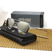 Load image into Gallery viewer, Randolph RE Sunglasses Men Woman Brand Designer American Army Military Sun Glasses Aviation AGX Tempered Gafas De Sol Hombre