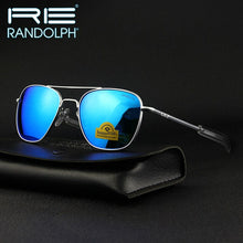 Load image into Gallery viewer, Randolph RE Sunglasses Men Woman Brand Designer American Army Military Sun Glasses Aviation AGX Tempered Gafas De Sol Hombre