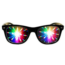 Load image into Gallery viewer, Rave Heart Light Glasses Heart Shaped Special Effect EDM Festival Light Changing Eyewear Rainbow Kaleidoscope  Rave Sunglasses
