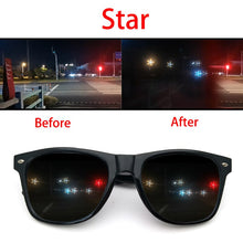 Load image into Gallery viewer, Rave Heart Light Glasses Heart Shaped Special Effect EDM Festival Light Changing Eyewear Rainbow Kaleidoscope  Rave Sunglasses