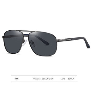 Ravenisa 2023  Polairzed Sunglasses Men Women Pilot Metal Sun Glasses Male Lunete De Soleil Femme