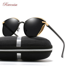 Load image into Gallery viewer, Ravenisa  Polarized Sunglasses Women Round Sun glassess Ladies lunette de soleil femme
