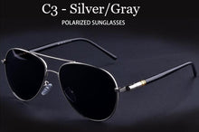 Load image into Gallery viewer, Ray Beim Brand Quality Spring Leg Alloy Men Sunglasses Polarized Lens Brand Design Pilot Male Sun Glasses Driving Eyewear