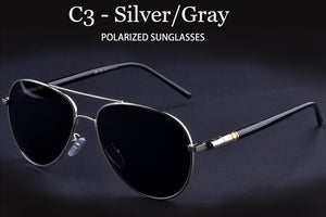 Ray Beim Brand Quality Spring Leg Alloy Men Sunglasses Polarized Lens Brand Design Pilot Male Sun Glasses Driving Eyewear