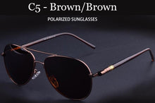 Load image into Gallery viewer, Ray Beim Brand Quality Spring Leg Alloy Men Sunglasses Polarized Lens Brand Design Pilot Male Sun Glasses Driving Eyewear