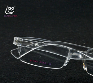 Reading Glasses Men Five Pairs Spring Leg Strachable Plexi Transparent Reading Glasses +1 +1.5 +2 +2.5 +3 +3.5 +4