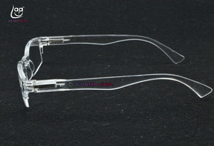 Reading Glasses Men Five Pairs Spring Leg Strachable Plexi Transparent Reading Glasses +1 +1.5 +2 +2.5 +3 +3.5 +4