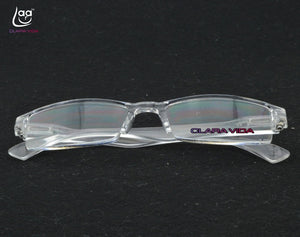 Reading Glasses Men Five Pairs Spring Leg Strachable Plexi Transparent Reading Glasses +1 +1.5 +2 +2.5 +3 +3.5 +4
