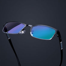 Load image into Gallery viewer, Reading Glasses Men and Women High Quality Half Frame Diopter Glasses Business Men Reading Glasses Women Reading Glasses
