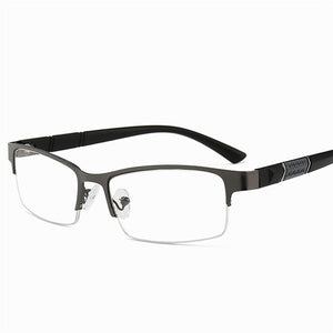 Reading Glasses Men and Women High Quality Half Frame Diopter Glasses Business Men Reading Glasses Women Reading Glasses