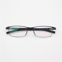 Load image into Gallery viewer, Rectangle Berlin Screwless Eyeglasses Handmade Stainless Steel Glasses Frames Eye Glasses Frames For Men  Designer