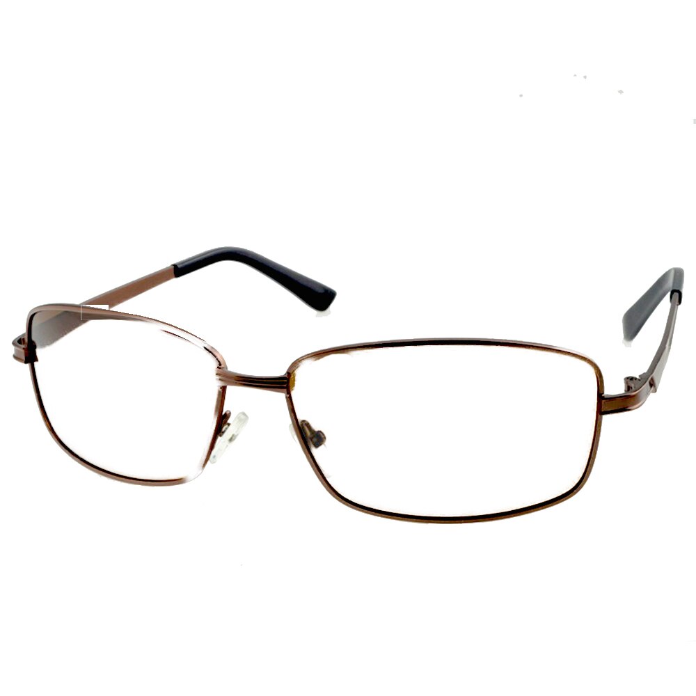Rectangle Brown Frame Sports Men Reading Glasses +0.75 +1 +1.25 +1.5 +1.75 +2 +2.25 +2.5 +2.75 +3 +3.25 +3.5 +3.75 +4 To +6