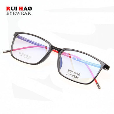 Rectangle Eyeglasses Frame Light ULTEM Glasses Frame Optical Prescription Spectacles Frame Rui Hao Eyewear 17072