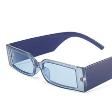Load image into Gallery viewer, Rectangle Frame Sunglasses 2023 Hip Hop Vintage Designer  Black Shades Glasses  For Men And Women UV400