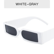 Load image into Gallery viewer, Rectangle Frame Sunglasses 2023 Hip Hop Vintage Designer  Black Shades Glasses  For Men And Women UV400