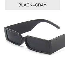 Load image into Gallery viewer, Rectangle Frame Sunglasses 2023 Hip Hop Vintage Designer  Black Shades Glasses  For Men And Women UV400