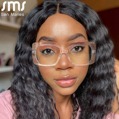 Rectangle Optical Glasses Frames Women Men  Brand Glasses Woman Classic Vintage Ladies Clear Eyewear Sunglasses