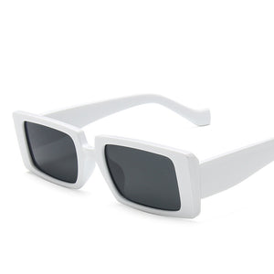 Rectangle Punk Sunglasses Women Brand Designer Glasses Men Retro Steampunk Sunglasses Eyewear Vintage Small Frames Eyeglasses