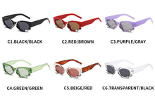 Load image into Gallery viewer, Rectangle Small Punk Sunglasses With Snake Decor Steampunk Sun Glasses  Brand Men Eyewear Sun Glasses For Women Shades