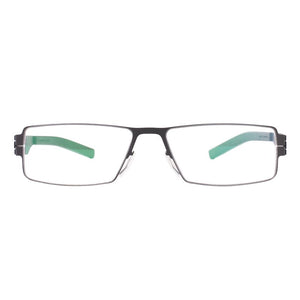 Rectangle Stainless Steel Glasses Frames Berlin Screwless Eyeglasses Handmade Eye Glasses Frames For Men  Designer