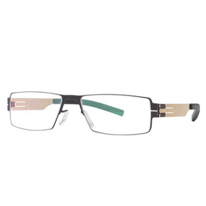 Rectangle Stainless Steel Glasses Frames Berlin Screwless Eyeglasses Handmade Eye Glasses Frames For Men  Designer
