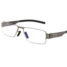 Load image into Gallery viewer, Rectangle Stainless Steel Glasses Frames Berlin Screwless Eyeglasses Handmade Eye Glasses Frames For Men  Designer